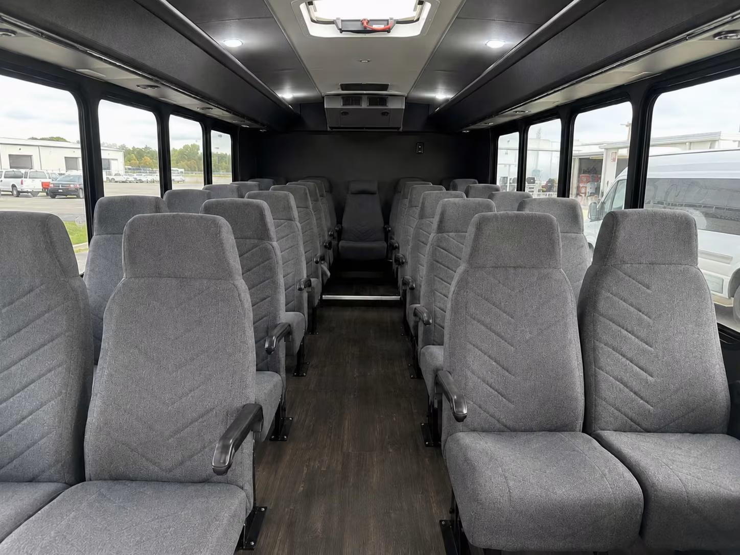20 passenger minibus inside