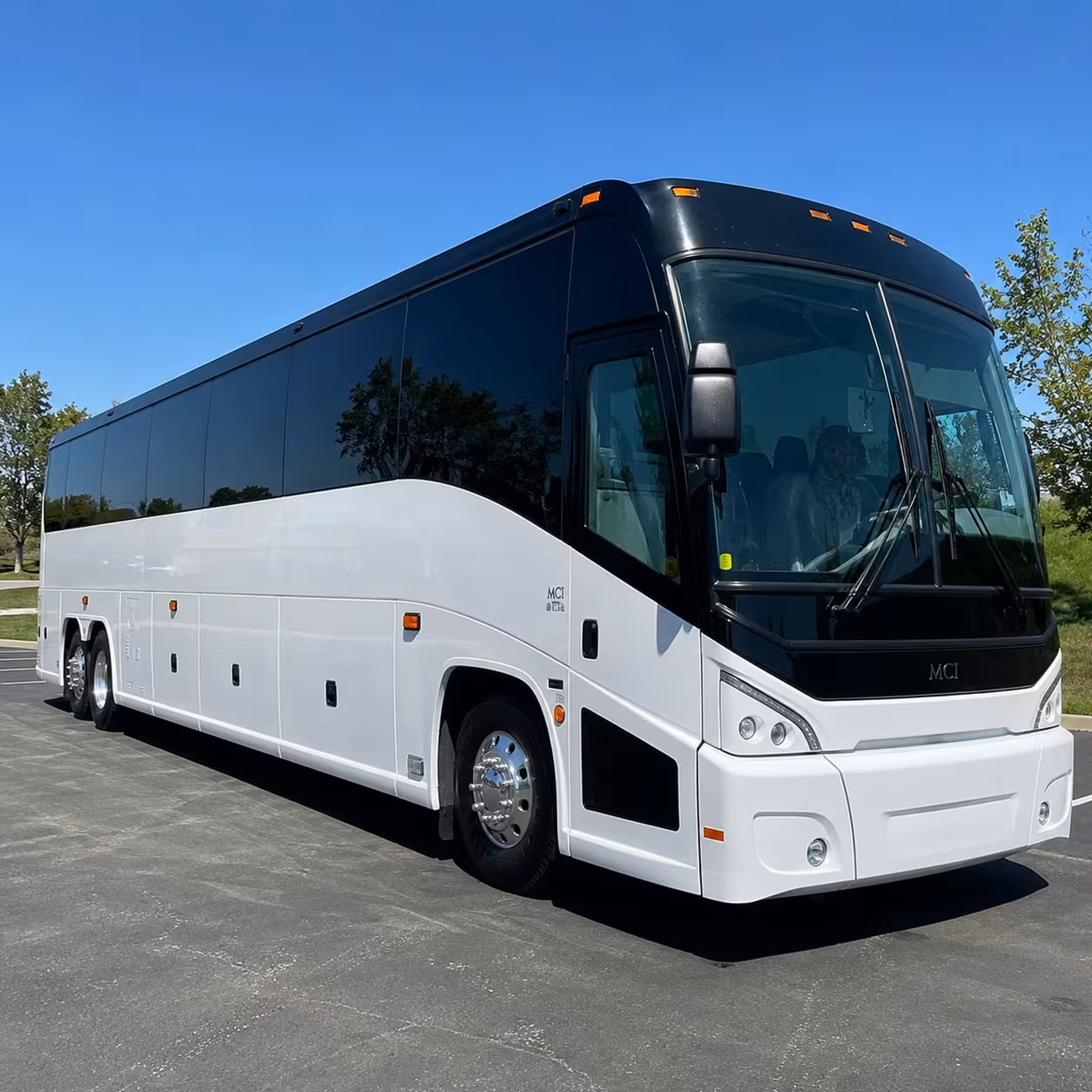 56 passenger charter bus