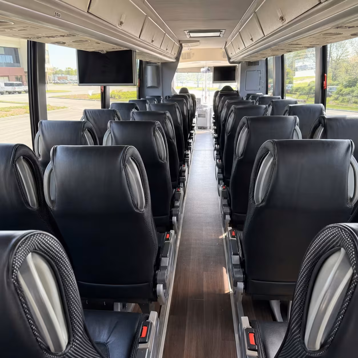 cape coral charter bus interior