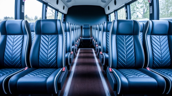 cape coral 15 passenger minibus inside