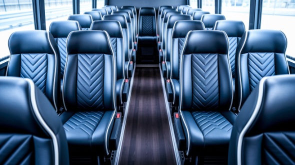 cape coral 20 passenger minibus inside
