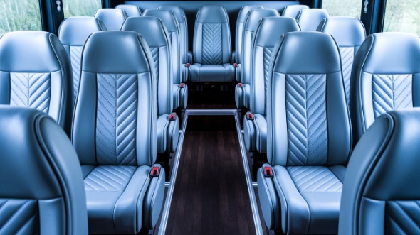 cape coral 30 passenger minibus inside