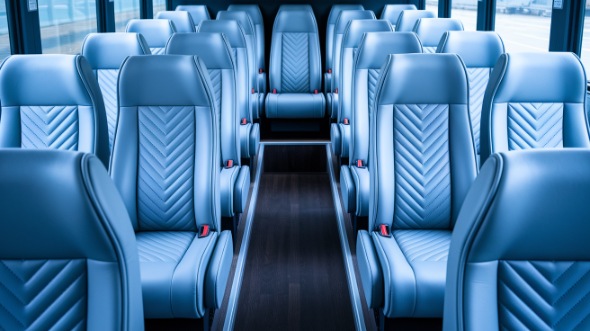 cape coral 35 passenger minibus inside