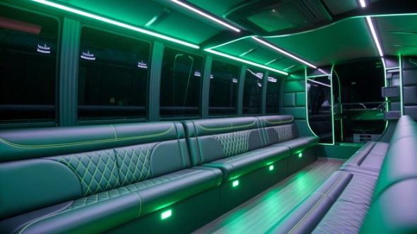 party bus rental interior lehigh acres